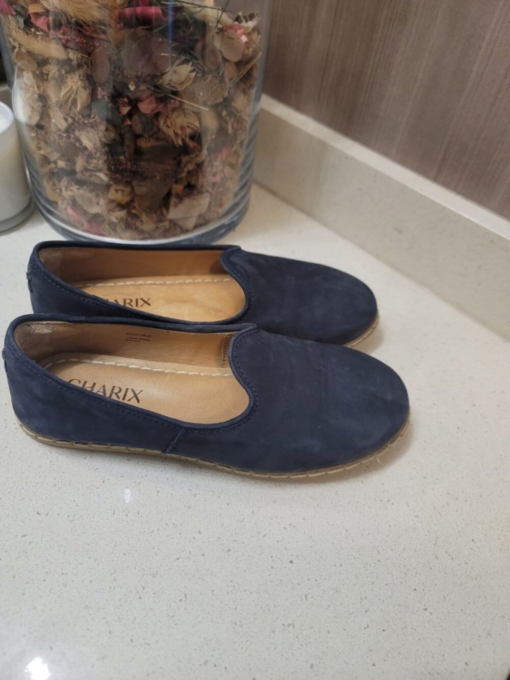 Charix Blue Slip On Shoes Size 36.5/6 - Picture 4 of 9